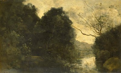 Bosvijver von Jean Baptiste Camille Corot